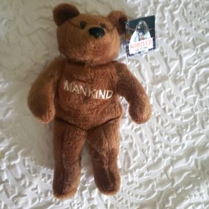 Rare WWF WWE Mankind bear